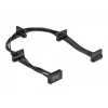 Cavo SATA DeLOCK 60395 0,4 m SATA 15 pin 4 x SATA 15 pin nero