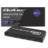 Qoltec 51798 splitter HDMI attivo 4 x HDMI 4K x 2K | 3.4Gb/s