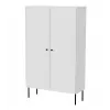 Vetrina Cama Meble PALAZZO BIS 1000×390×1660 mm bianco opaco