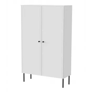 Vetrina Cama Meble PALAZZO BIS 1000×390×1660 mm bianco opaco