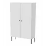 Vetrina Cama Meble PALAZZO BIS 1000×390×1660 mm bianco opaco