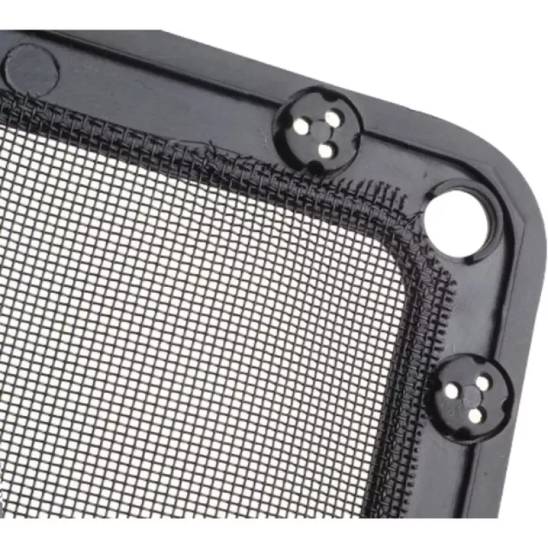 SilverStone FF141B filtro antipolvere da 140 mm con griglia per ventola, nero