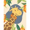 Ravensburger CreArt 23903 kit di pittura per numeri, Hello Giraffe