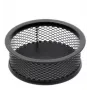 Scatola portaoggetti Forpus, nero, metallo perforato 1005-010