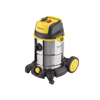 Aspiratore acqua e polvere STANLEY SXVC30XTDE serbatoio 30 L, 1600 W, tubo 2 m, cavo 5 m