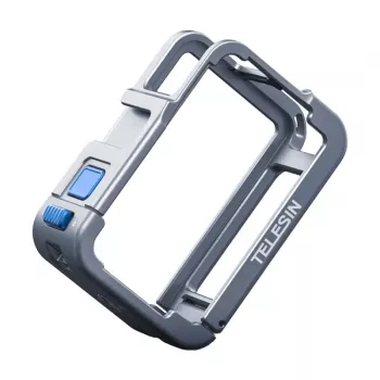 Guscio protettivo in metallo Telesin per DJI Osmo Action 5 (blu)
