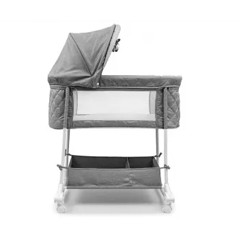 Lettino co-sleeping milly mally Dream On Stone 5431 con funzione regolabile in altezza e materasso morbido