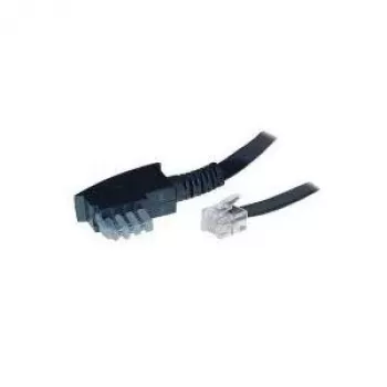S/CONN 6 m TAE-N - RJ12 nero trasparente TC 70166 ShiverPeaks
