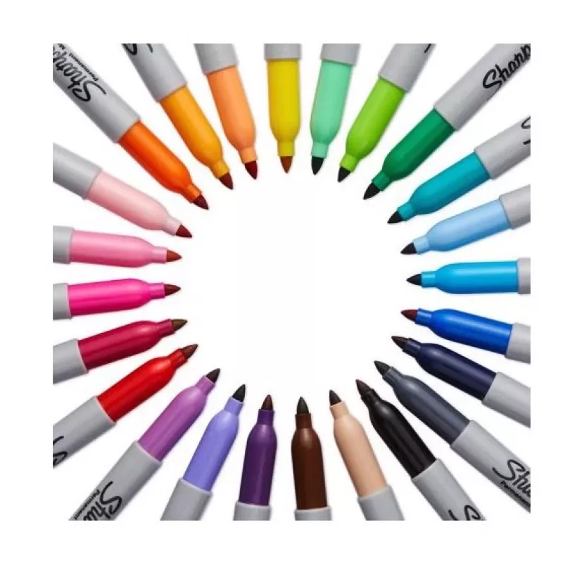 Pennarello a punta fine Sharpie 18 pezzi punta fine multicolore