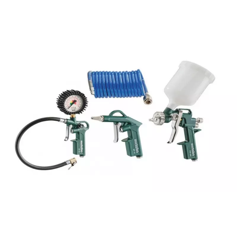 Metabo LPZ 4 Set set di utensili pneumatici, 4 pz.