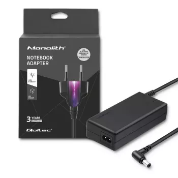 Alimentatore laptop Qoltec 65W 3,42A 19V 5,5x2,5 50068.65