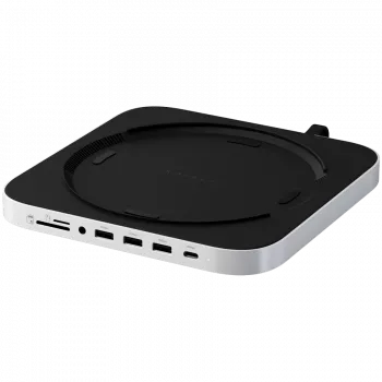 Dock per laptop Satechi ST-GMMSHS con filo USB 3.2 Gen 2 Type-C bianco