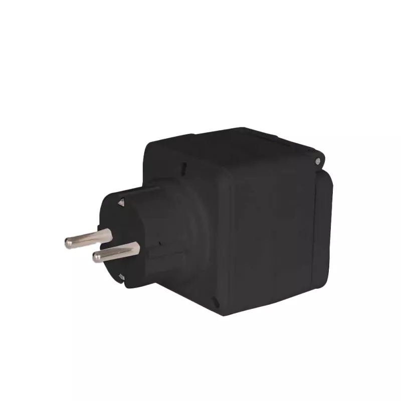 Presa intelligente Denver PLO-108 nero esterno IP44 con filo senza fili