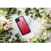 Custodia per smartphone iKins per iPhone 11 Pro Max – pink lake con bordo nero