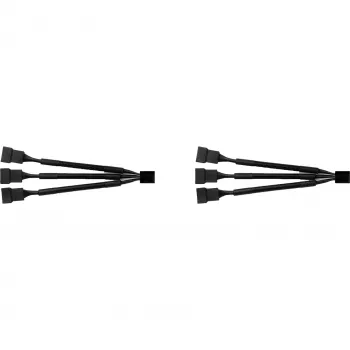Cavo splitter NA-SC1 Sx2 nero, 13,5 cm, 2 pezzi, per ventole PWM