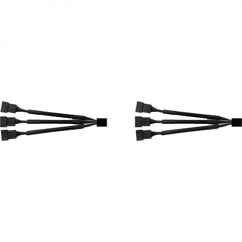 Cavo splitter NA-SC1 Sx2 nero, 13,5 cm, 2 pezzi, per ventole PWM
