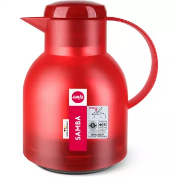 EMSA 504232 Caraffa/brocca/bottiglia rosso, trasparente