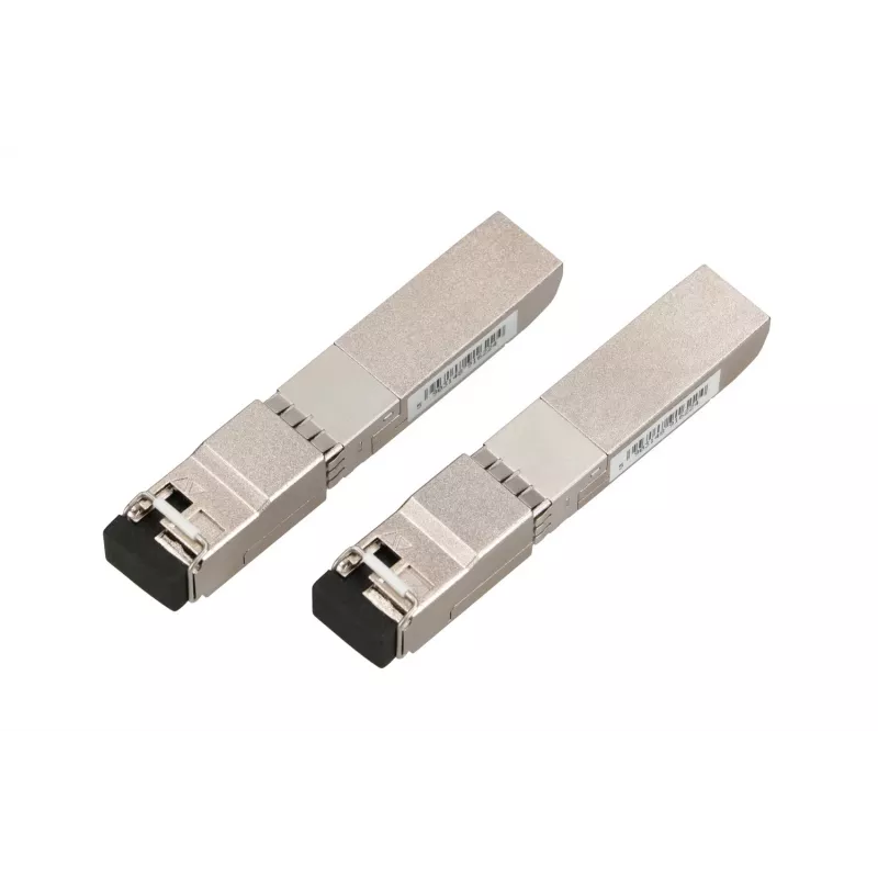 Modulo Extralink SFP+ 10G WDM, 10 Gbit/s, 1490/1550 nm, monomodale, 80 km, LC, coppia
