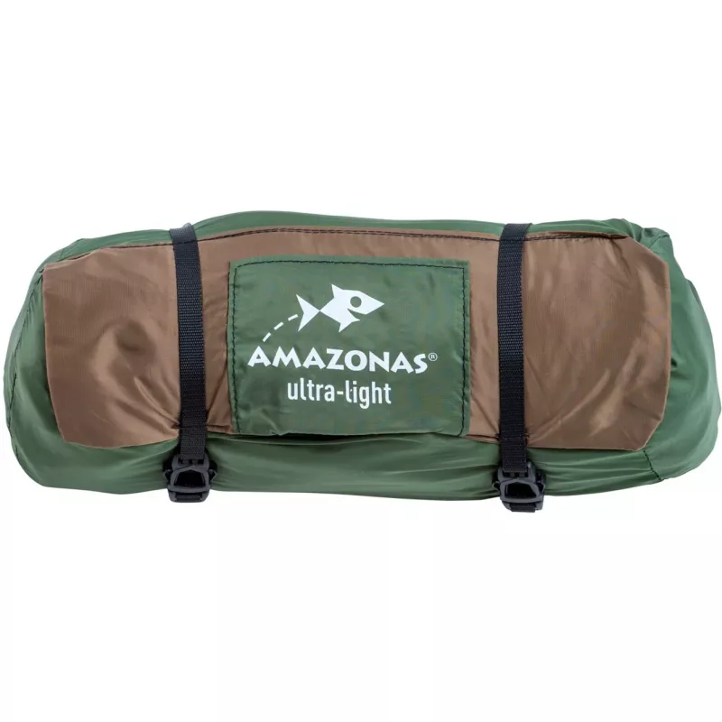 Amaca termica Adventure Moskito Hammock AZ-1030430, amaca da campeggio verde/marrone