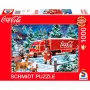 Puzzle Schmidt Spiele Coca Cola Christmas Truck 1000 pezzi