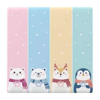 Copertura decorativa Sonoff T5-4C-86-cartoon per interruttore touch – placca decorativa per serie Sonoff T5
