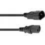 Prolunga cavo di alimentazione Omnitronic per apparecchi 3x1,0 mm², lunghezza 3 m