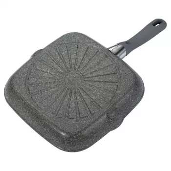 Padella per griglia BALLARINI 75002-941-0 quadrata grigia 28 cm