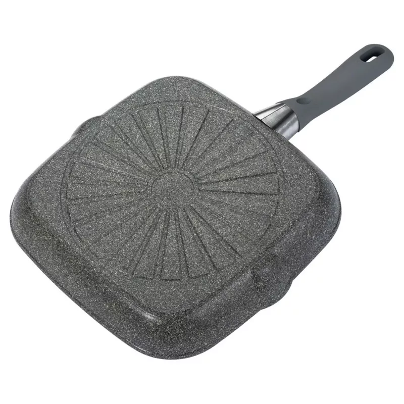 Padella per griglia BALLARINI 75002-941-0 quadrata grigia 28 cm