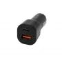 Caricabatterie da auto SBOX CC-038 38W nero — alimentatore dual-USB per veicoli