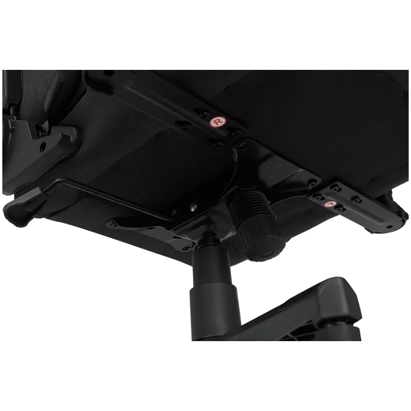 Canyon FCH01 - Crest - sedia gaming con rivestimento in tessuto - grigio