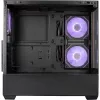 Cooler Master Elite 690 case PC, Midi-Tower, ATX, Tempered Glass - 4x ventole ARGB, legno, nero