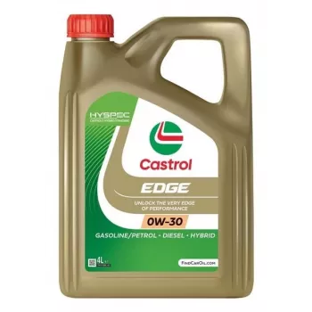Olio motore Castrol EDGE 0W-30 Titanium 1 L — olio motore sintetico, viscosità 0W-30, flacone da 1 litro