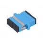 Adattatore in fibra ottica Extralink SC/UPC monomodale duplex, blu, connettori SC/UPC