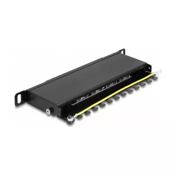 Patch panel DeLOCK 10 pollici 8 porte Cat.6A 0,5U nero