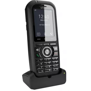 Snom M80 cornetta telefono DECT con display del numero nero