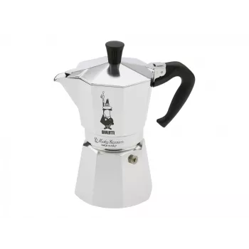 Caffettiera Bialetti Moka Express 0,3 L alluminio, nera