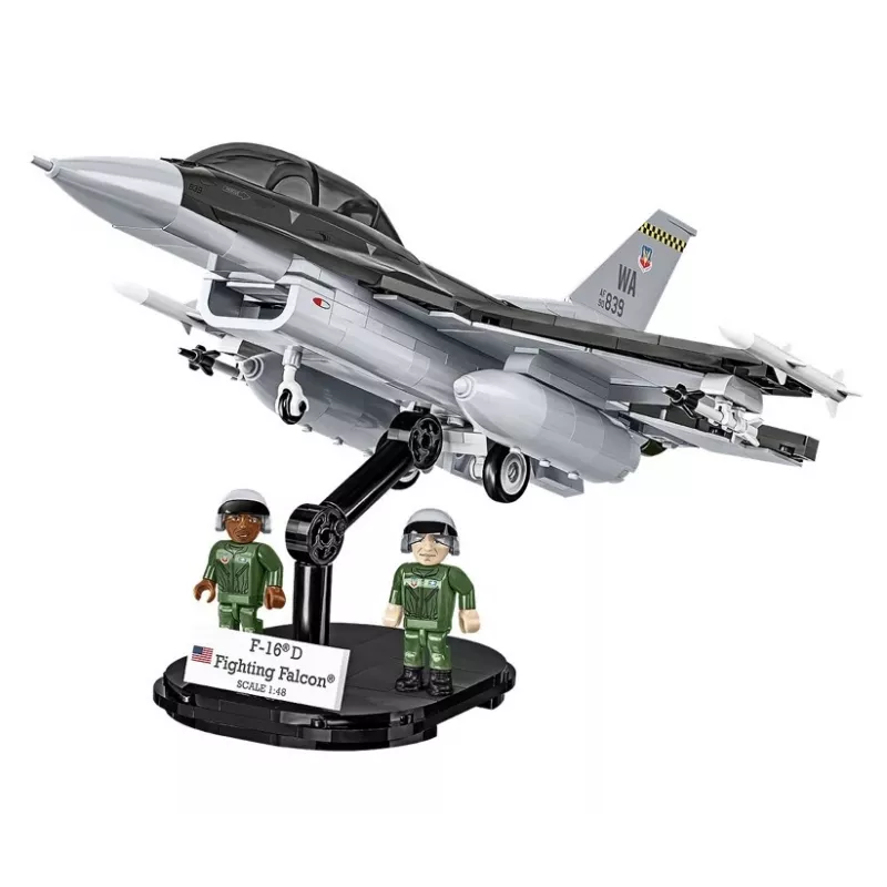 Kit di costruzione Cobi F-16D Fighting Falcon, 436 pezzi, scala non indicata