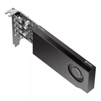PNY NVIDIA RTX A1000 - schede grafiche - RTX A1000 - 8GB GDDR6 - PCIe 4.0 x8 Low-Profile - 4 x Mini DisplayPort (VCNRTXA1000-PL)