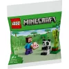 LEGO Minecraft Steve e Baby-Panda 30672 Polybag