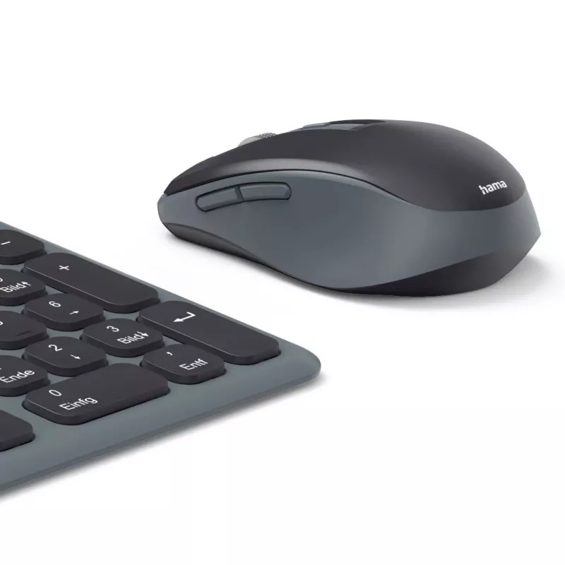 Set tastiera e mouse multi-device nero grigio