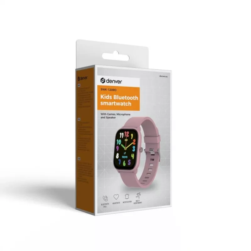 Smartwatch BT per bambini Denver SWK-120RO rosa