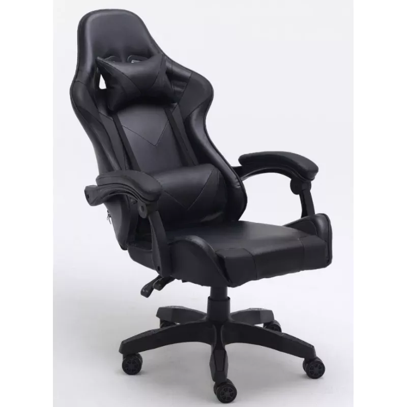Topeshop FOTEL REMUS CZERŃ sedia ufficio/computer seduta imbottita schienale imbottito