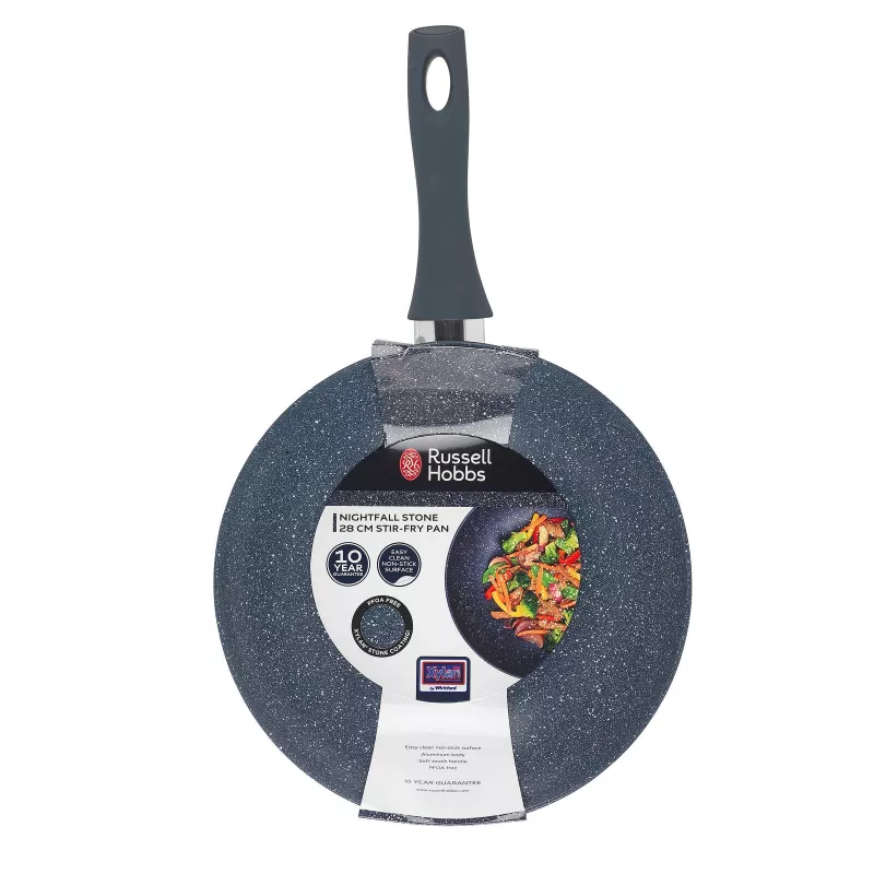 Padella Russell Hobbs RH00851EU7 28 cm con rivestimento antiaderente effetto pietra