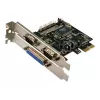Scheda interfaccia PCIe interna LOGILINK PC0033 con porte seriali e parallele, chipset NetMOS
