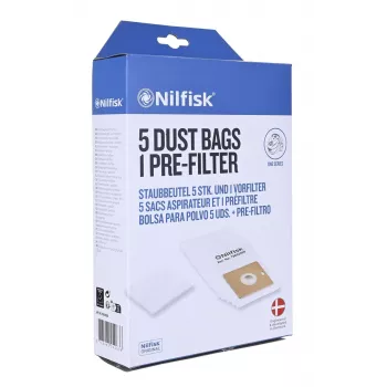 Sacchetti per aspirapolvere Nilfisk DUST BAG SYNTH ONE GO AND COUPE