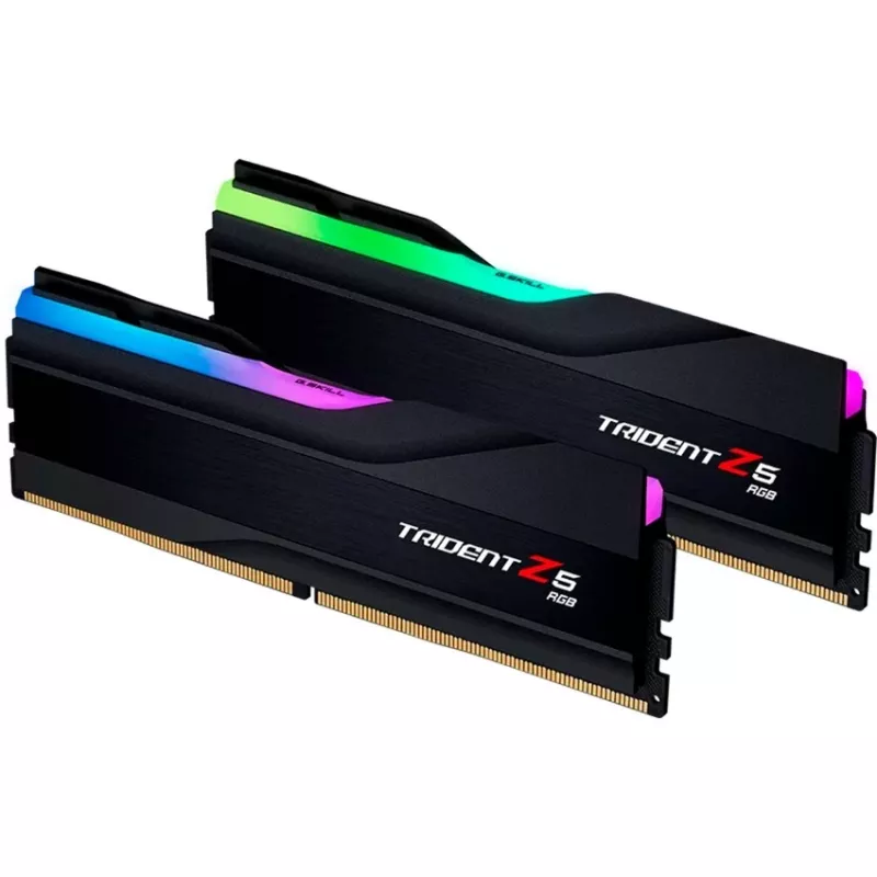 G.Skill Trident Z5 RGB 96 GB (2x48 GB) DDR5-5600 CL40 kit di memoria RAM, nero