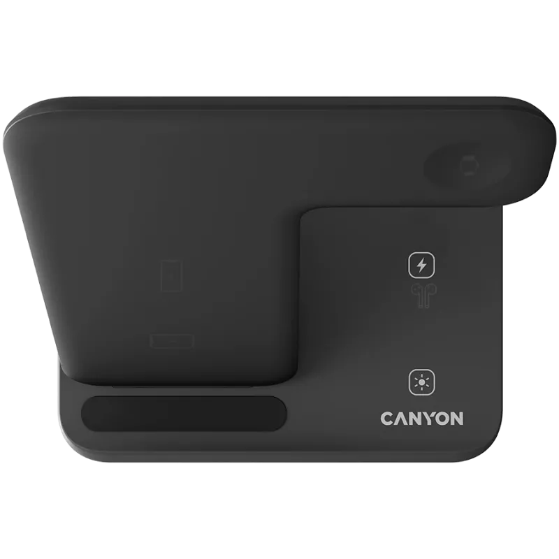 Canyon Caricatore wireless Dock 3in1 QI per Apple 15W nero retail