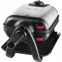 Tefal WM756D macchina per waffle 2 waffle 1200 W nero, acciaio inox