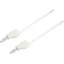 VOLTCRAFT cavo di prova [connettore maschio 4 mm - connettore maschio 4 mm] 2 m bianco MSB-300 (MSB-300-2-WS)