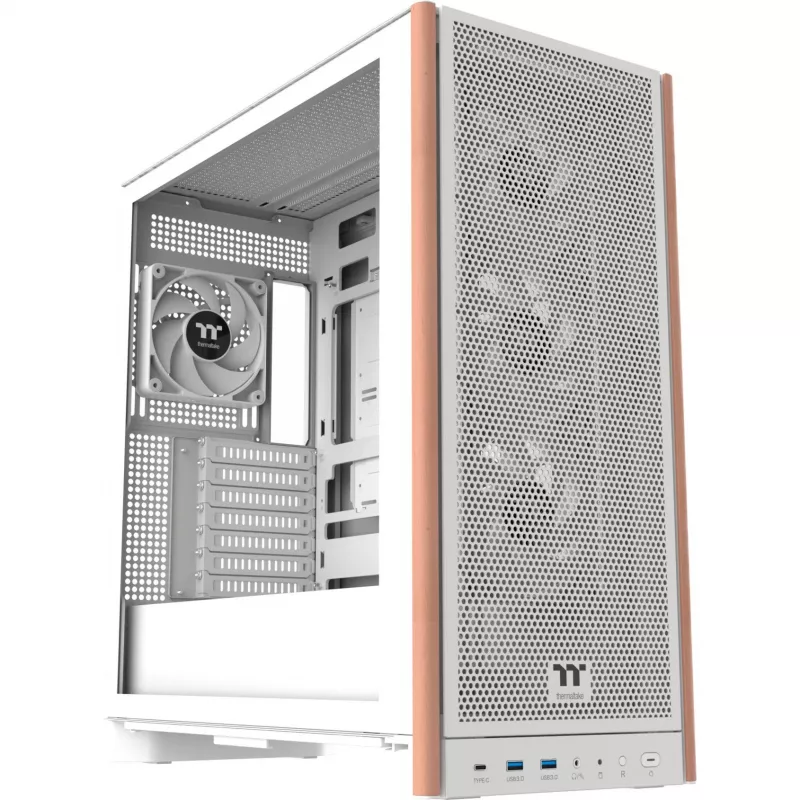 Case Thermaltake S370 WS Midi Tower Snow White - Midi/Mini Tower - ATX (CA-11J-00M6WN-00)